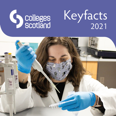 Colleges Scotland Keyfacts 2021 cover